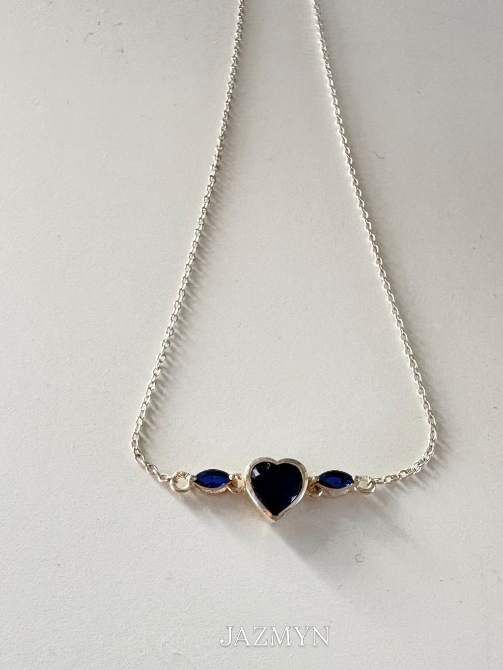 Silver Sapphire Set
