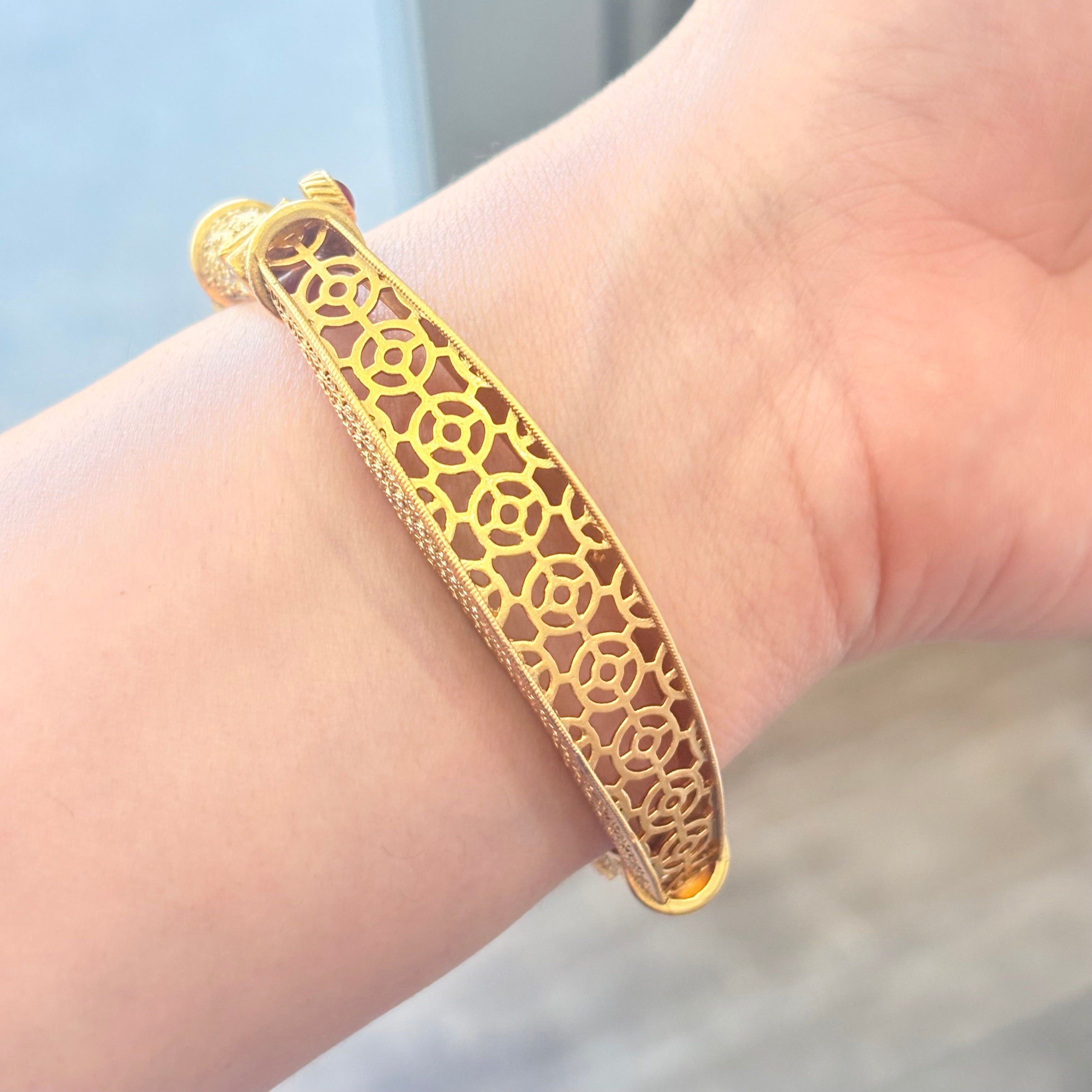 Filigree Bangles (Pair)