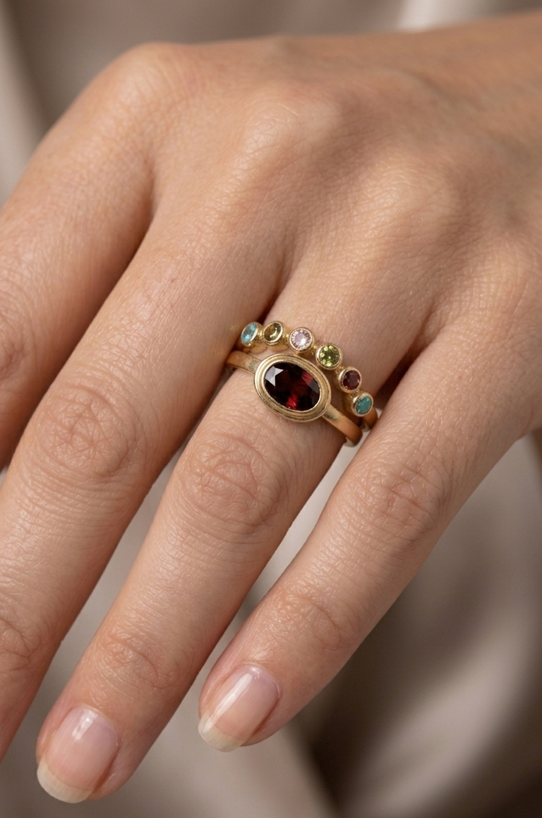 Celestial Arc Stack -Red