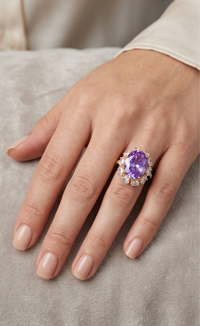 Vintage Halo Couture Ring