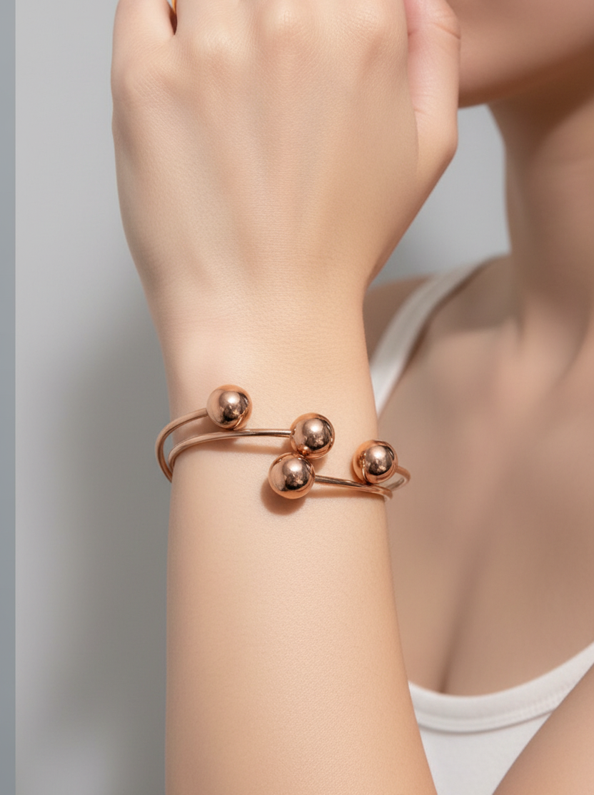 Luna Sphere Bracelet & Stud Set