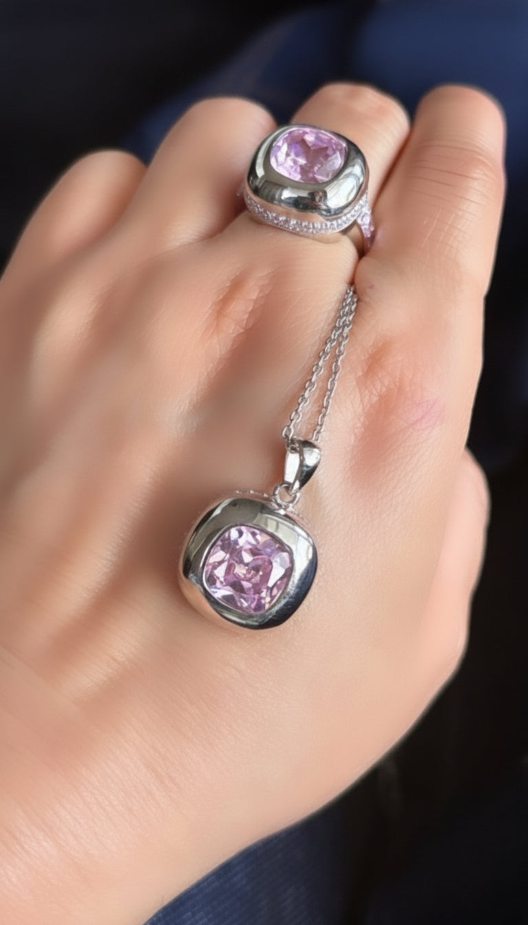 Stardust Dome Pendant Chain