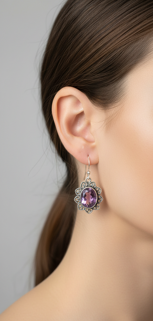 Amethyst Earrings