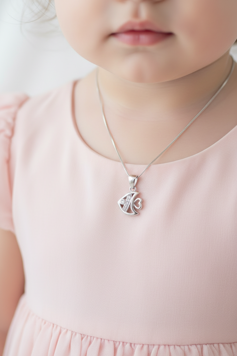 Silver Fish Pendant