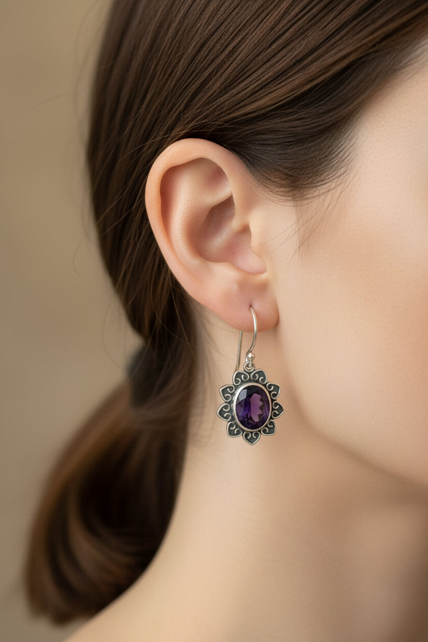 Amethyst Earrings