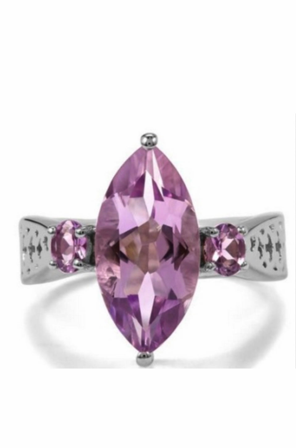 Callie Blush Statement Ring