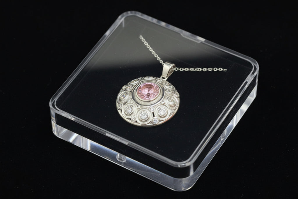 Celeste Blush Pendant Chain