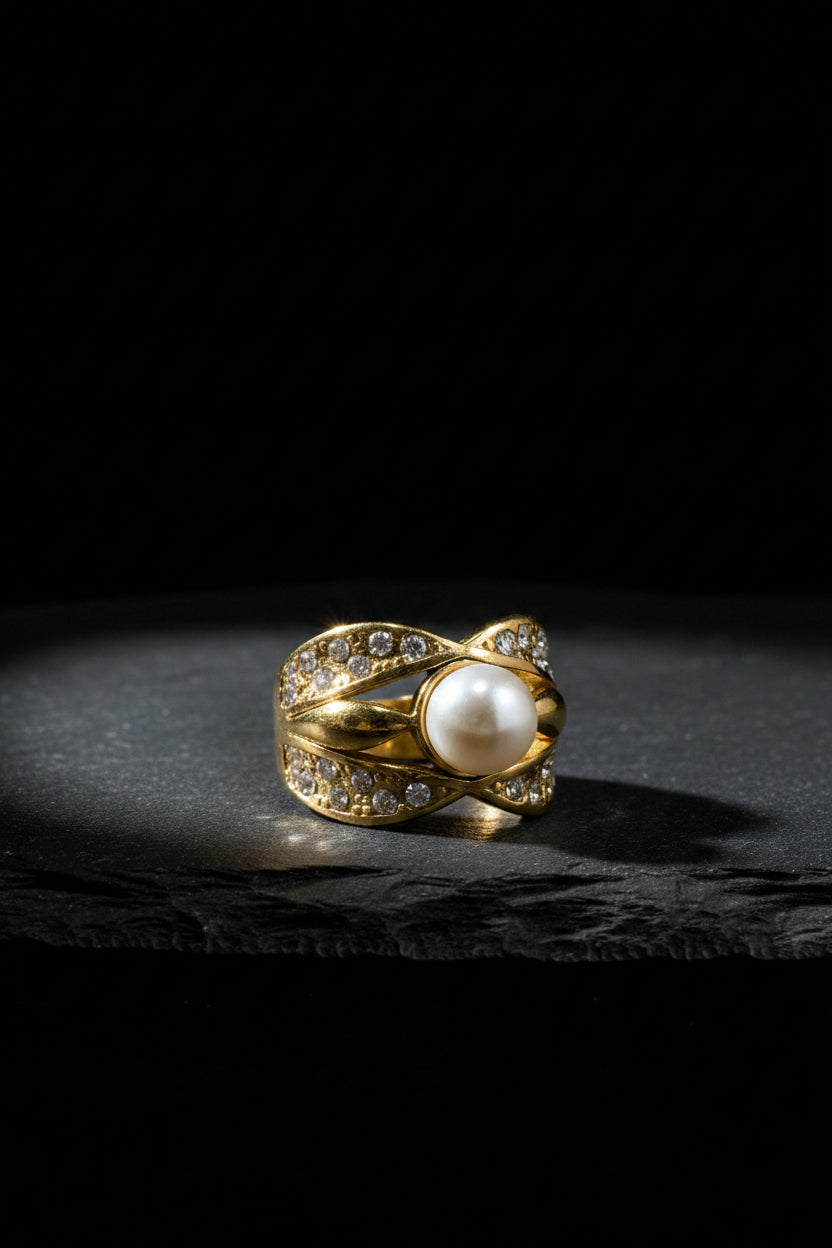 Pearl Allure Ring