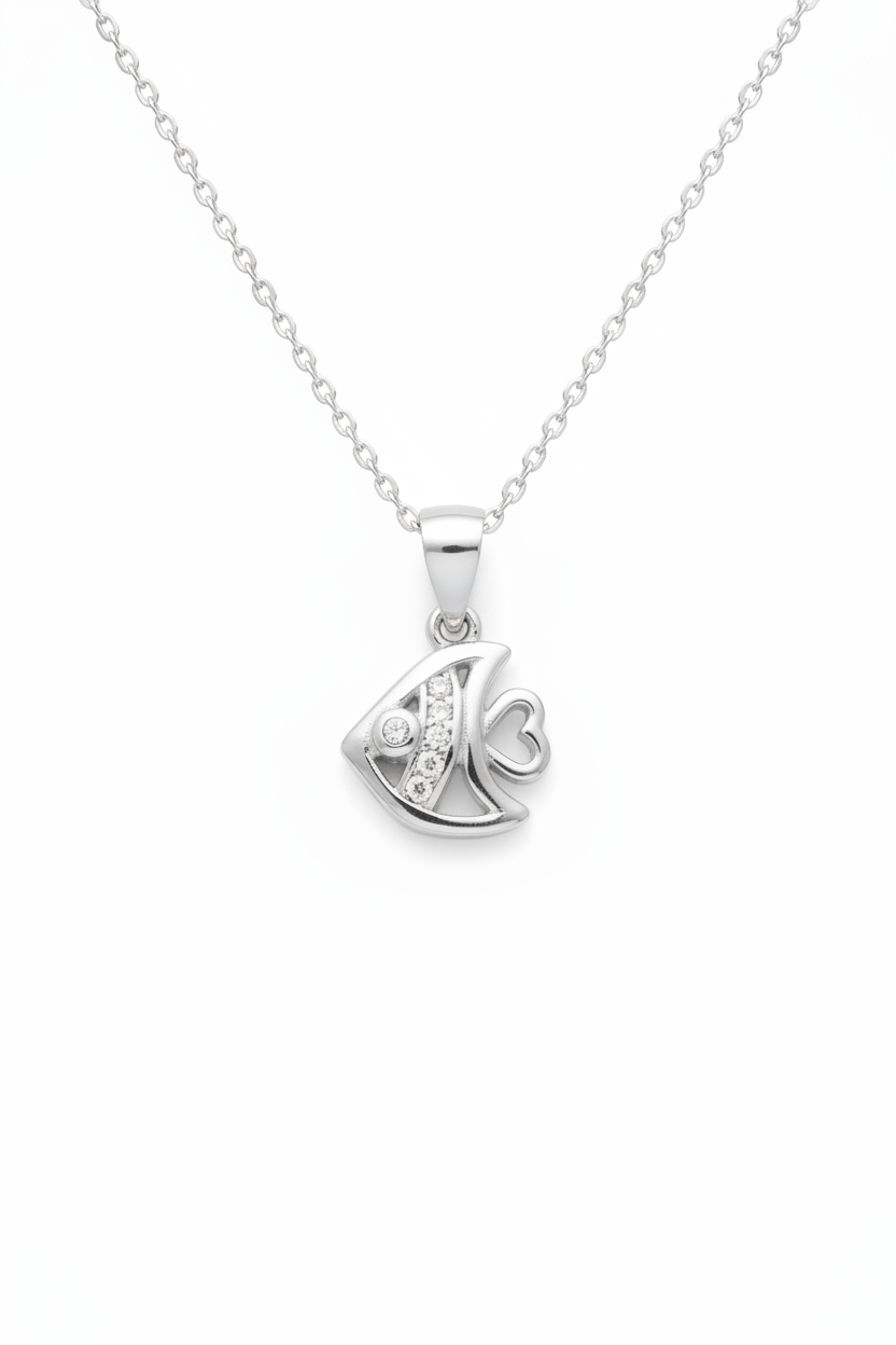 Silver Fish Pendant