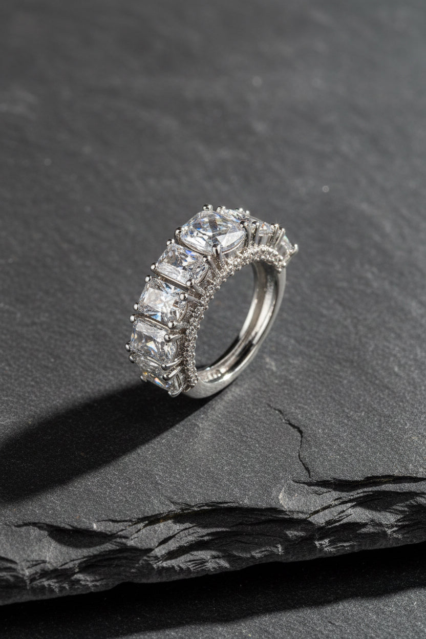 Swarovski-Inspired Eternal Ice Band
