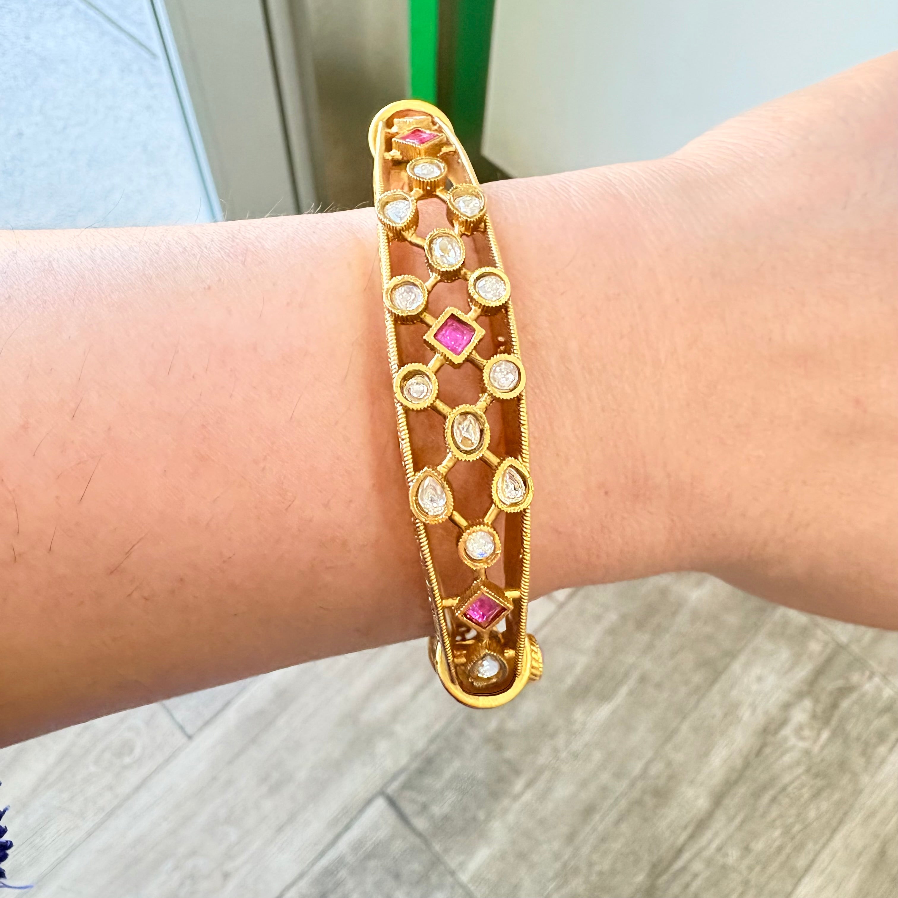 Filigree Bangles (Pair)