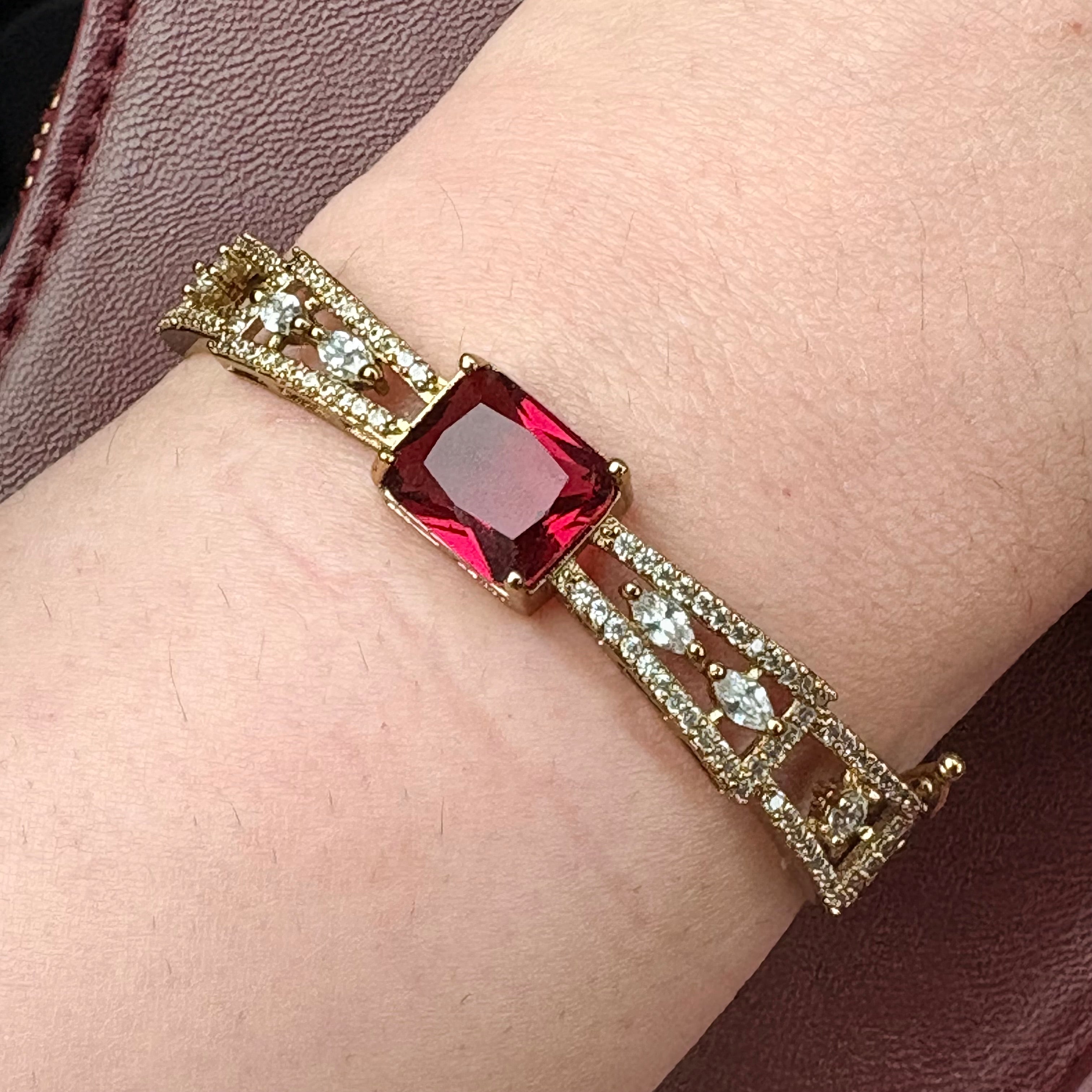 Ruby Empress Bracelet