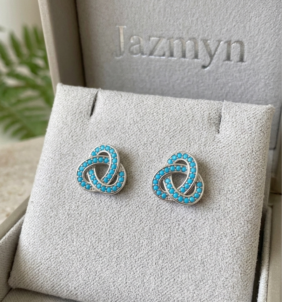 Knot Motif Studs