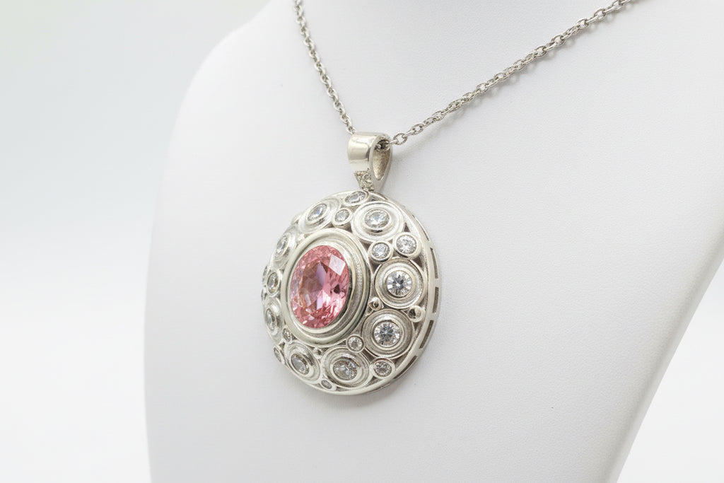 Celeste Blush Pendant Chain