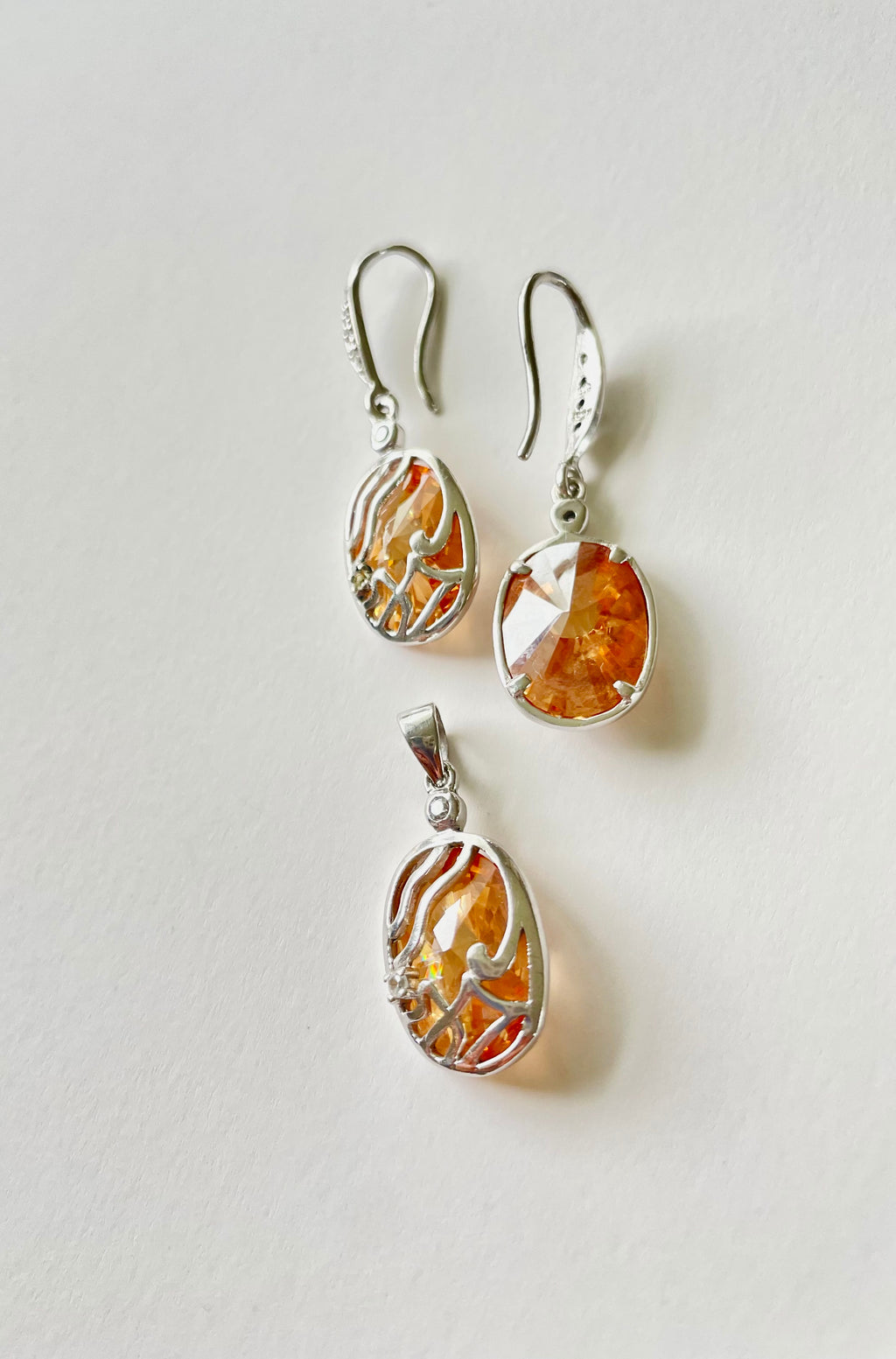 Citrine PendantSet