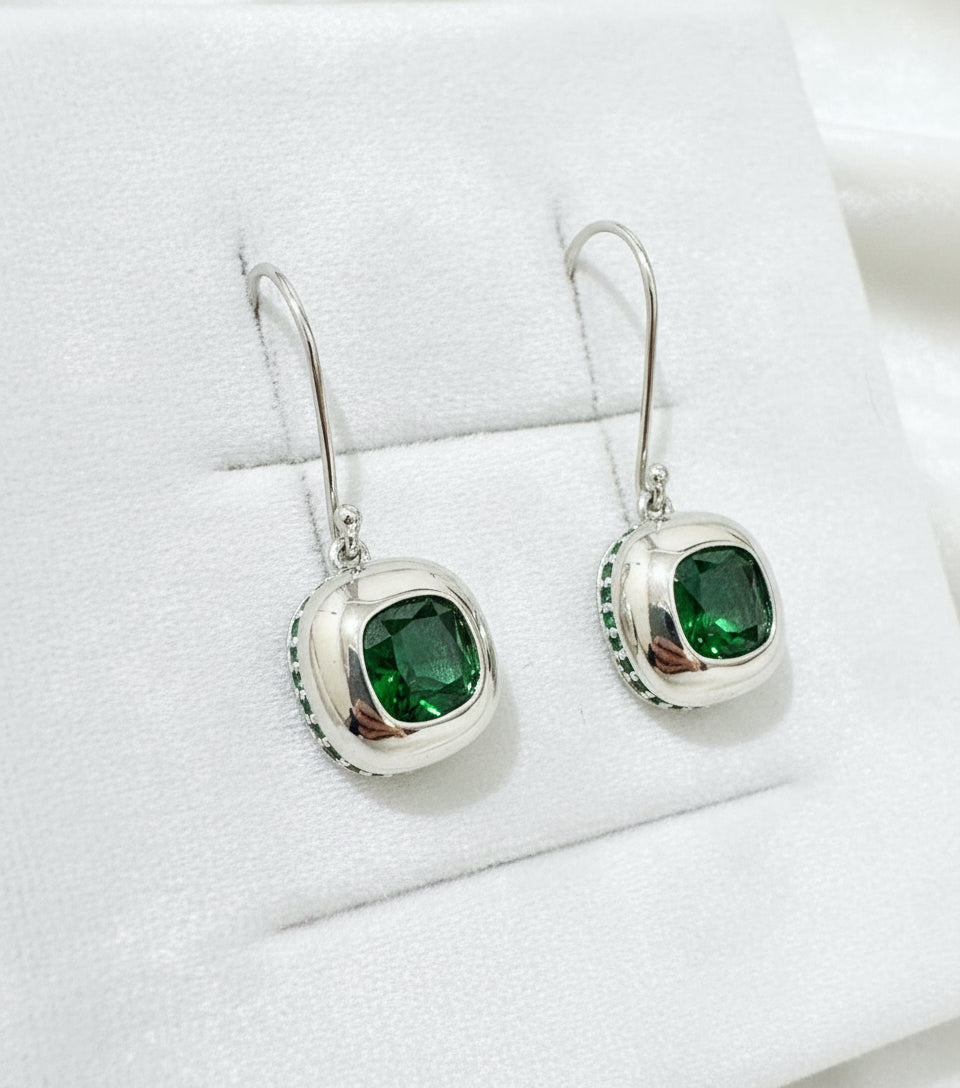 Emerald Grace Dangles