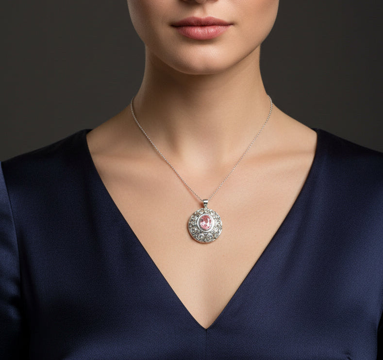 Celeste Blush Pendant Chain