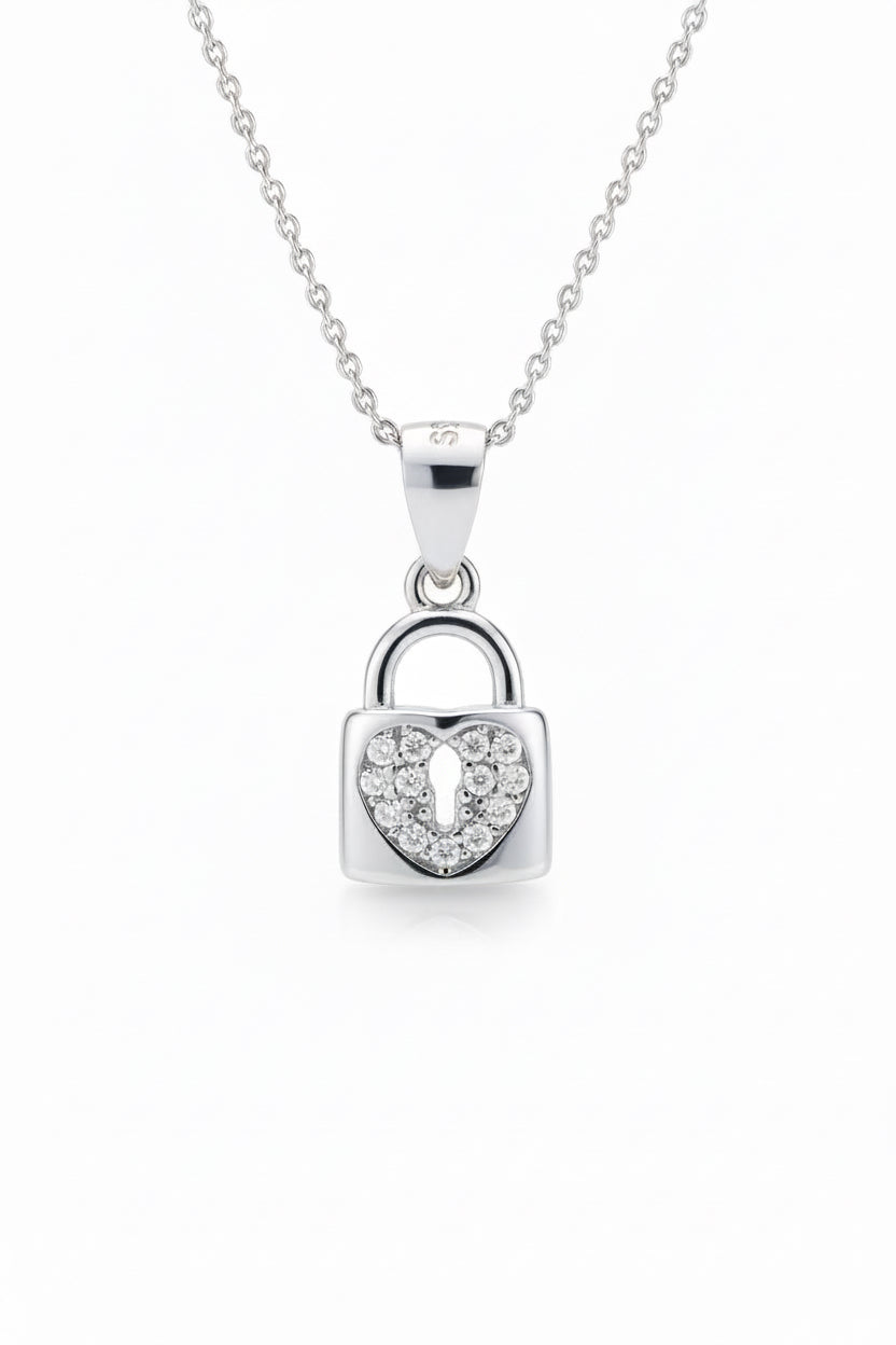 Little Love Padlock Pendant Chain