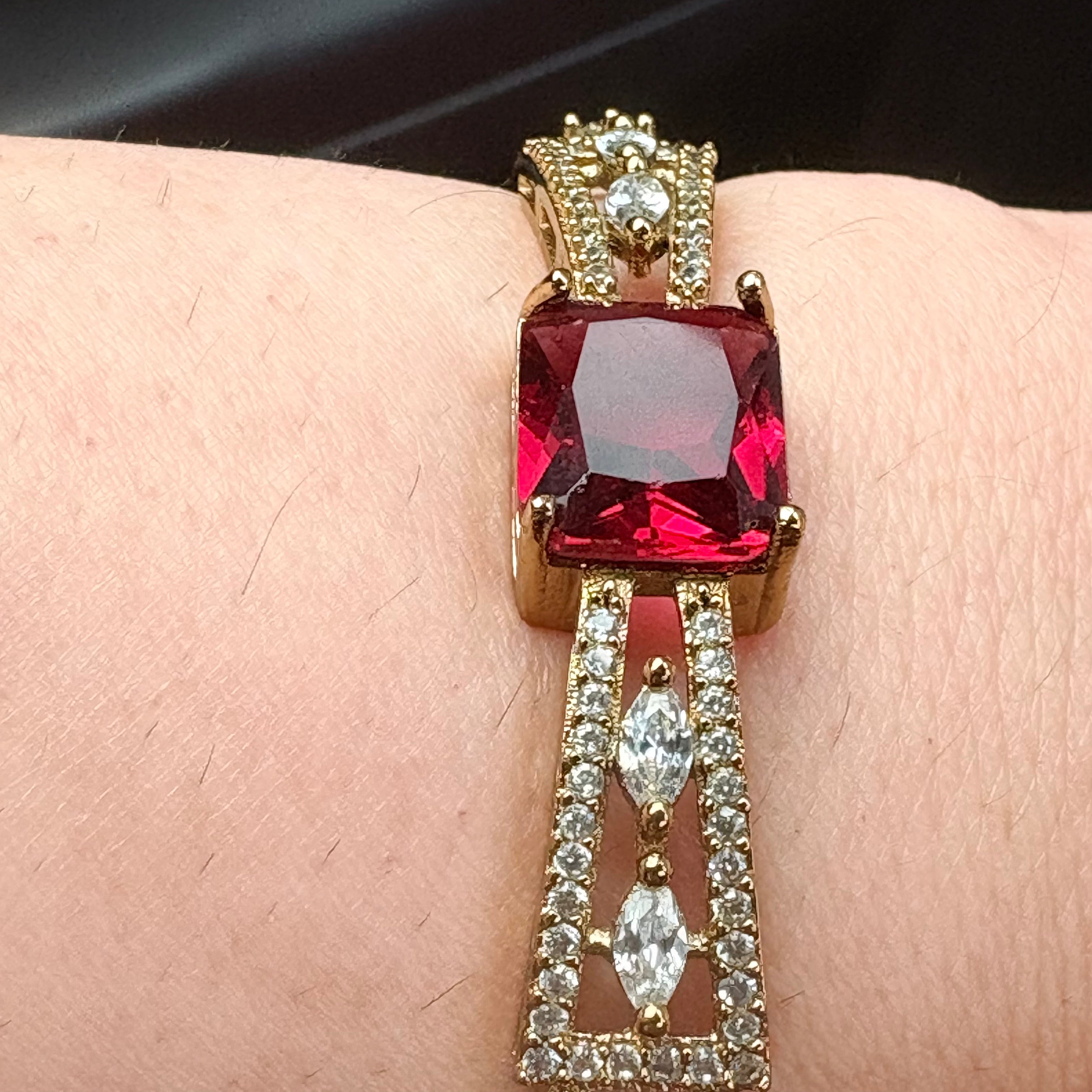 Ruby Empress Bracelet