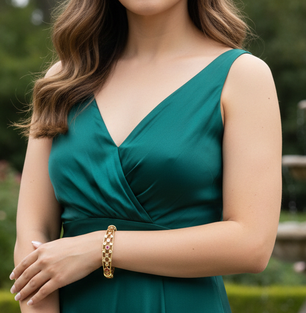 Filigree Bangles (Pair)