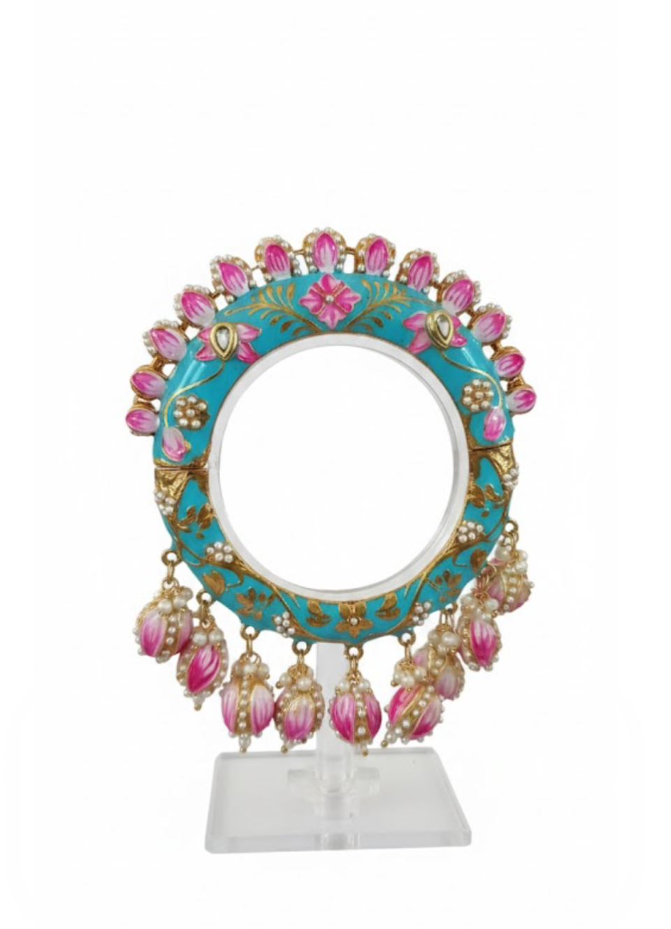Turquoise Soirée Kangan (Pair)