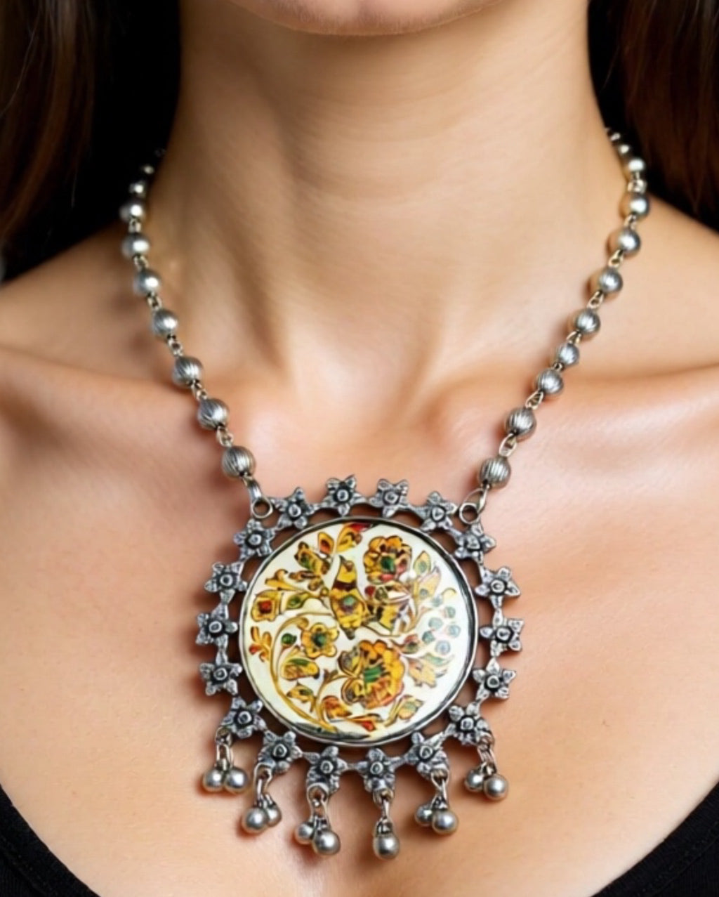 Gilded Canary Necklace