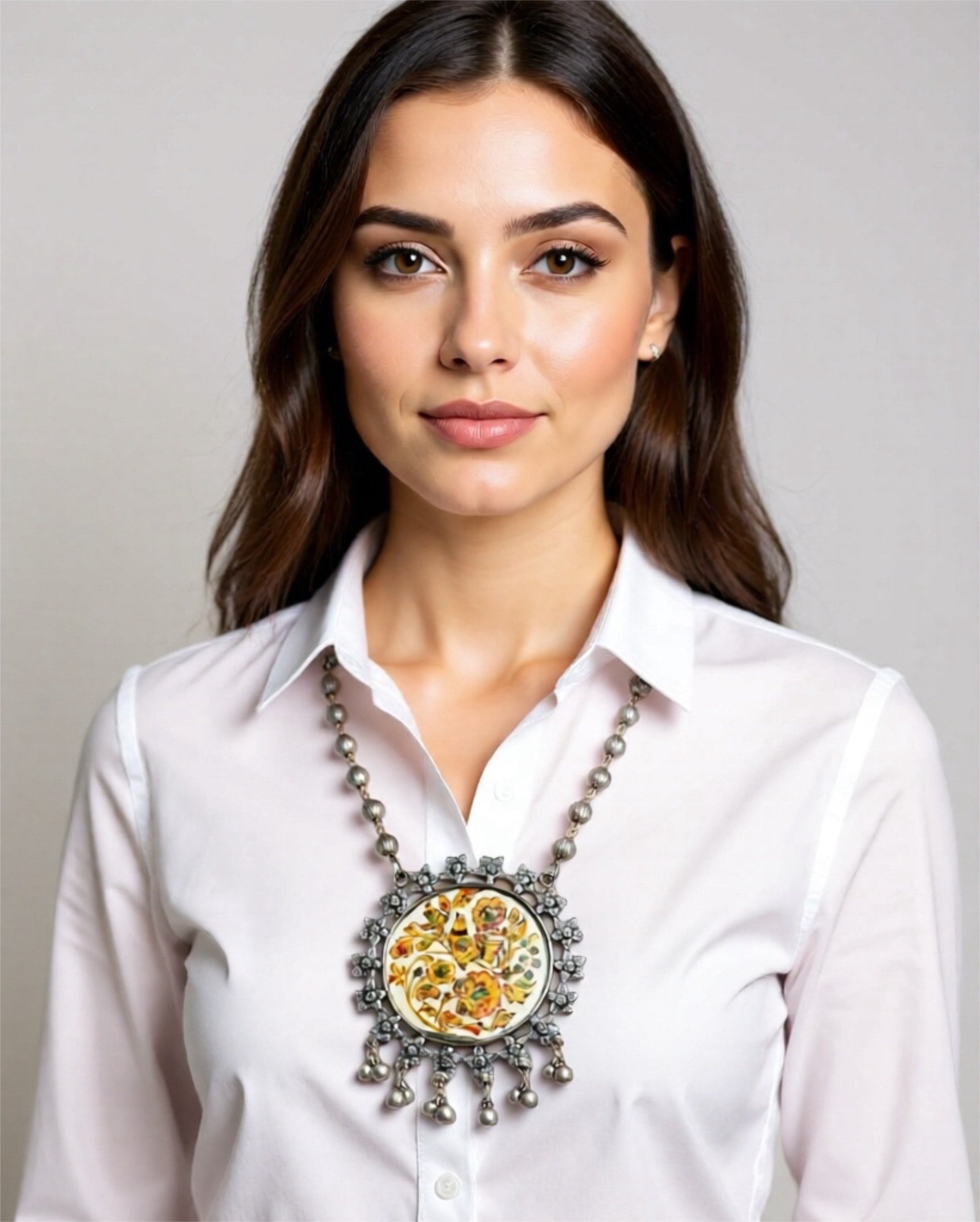 Gilded Canary Necklace