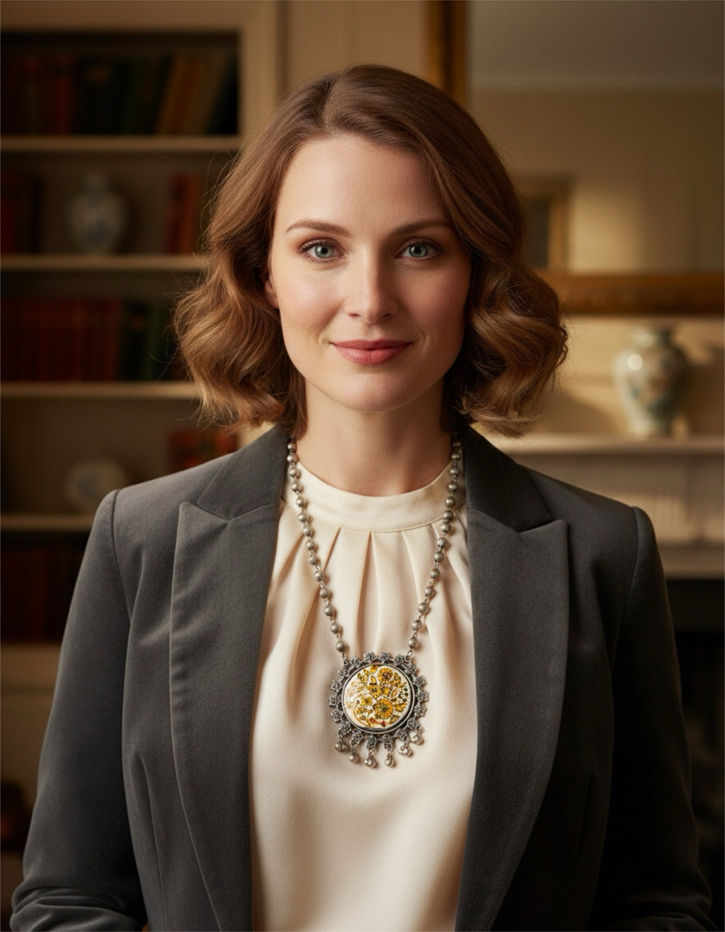 Gilded Canary Necklace